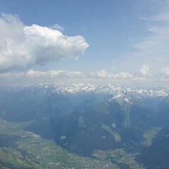 Flugwegposition um 13:17:23: Aufgenommen in der Nähe von Mittersill, Österreich in 3132 Meter